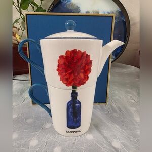 Kit Kemp for Spode Doodles Tea For One - 12 Oz new